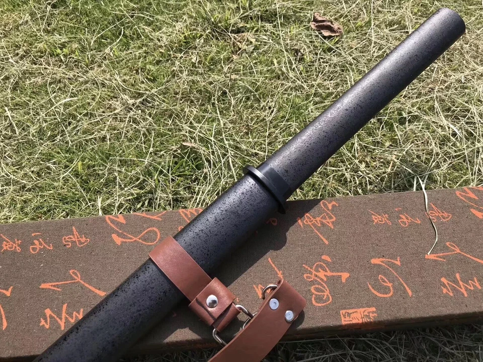 HIGH QUALITY ZATOICHI JAPANESE SAMURAI NINJA SWORD TANG DAO  HACKER - Image 2 of 4