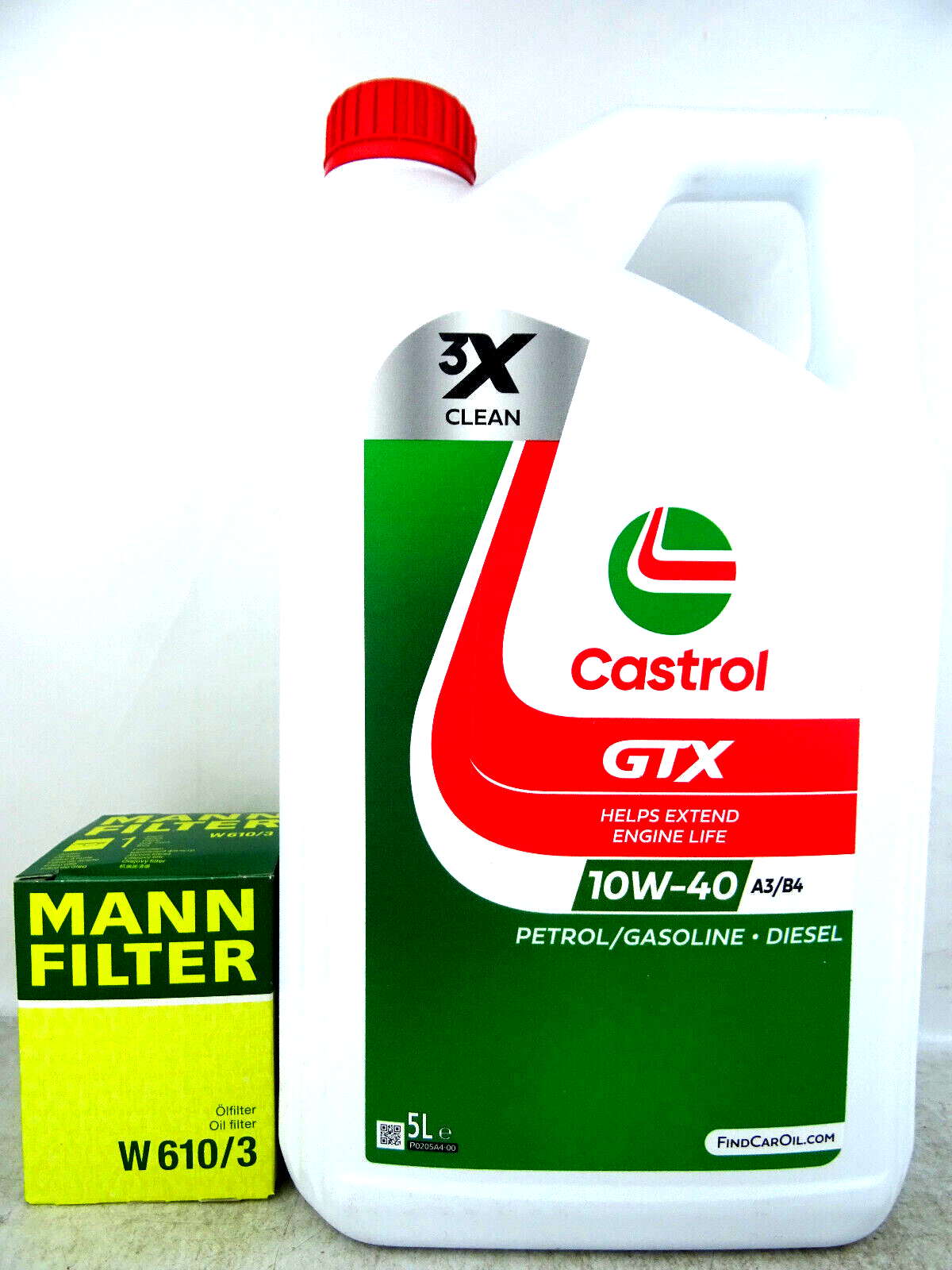 Castrol 10W40 GTX ehemals Ultraclean A3/B4 VW 50101 50500 Fiat MB 15Liter - Image 9