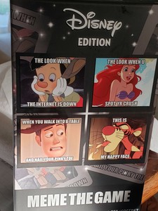 Cardinal The Disney Meme Party Game New Sealed 778988552568 Ebay