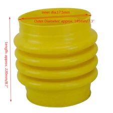 Jumping Jack Bellows Boot Yellow Fit Wacker Rammer Compactor Tamper Polyurethane