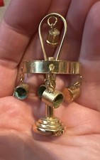 Vintage Miniature Brass Dollhouse Accessory