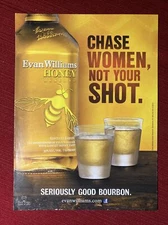 Evan Williams Honey Bourbon “Chase Women” 2013 Print Ad - Great to frame!