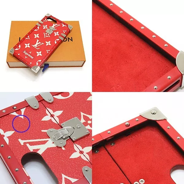 lv supreme iphone case