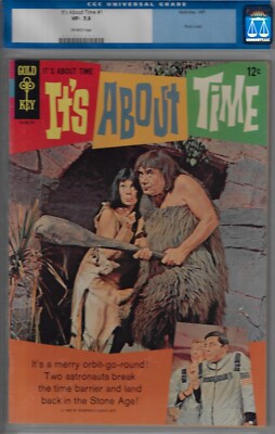 ITS ABOUT TIME #1-CGC 7.5 -- TV SERIES- 1967 SILVERAGE GOLD KEY