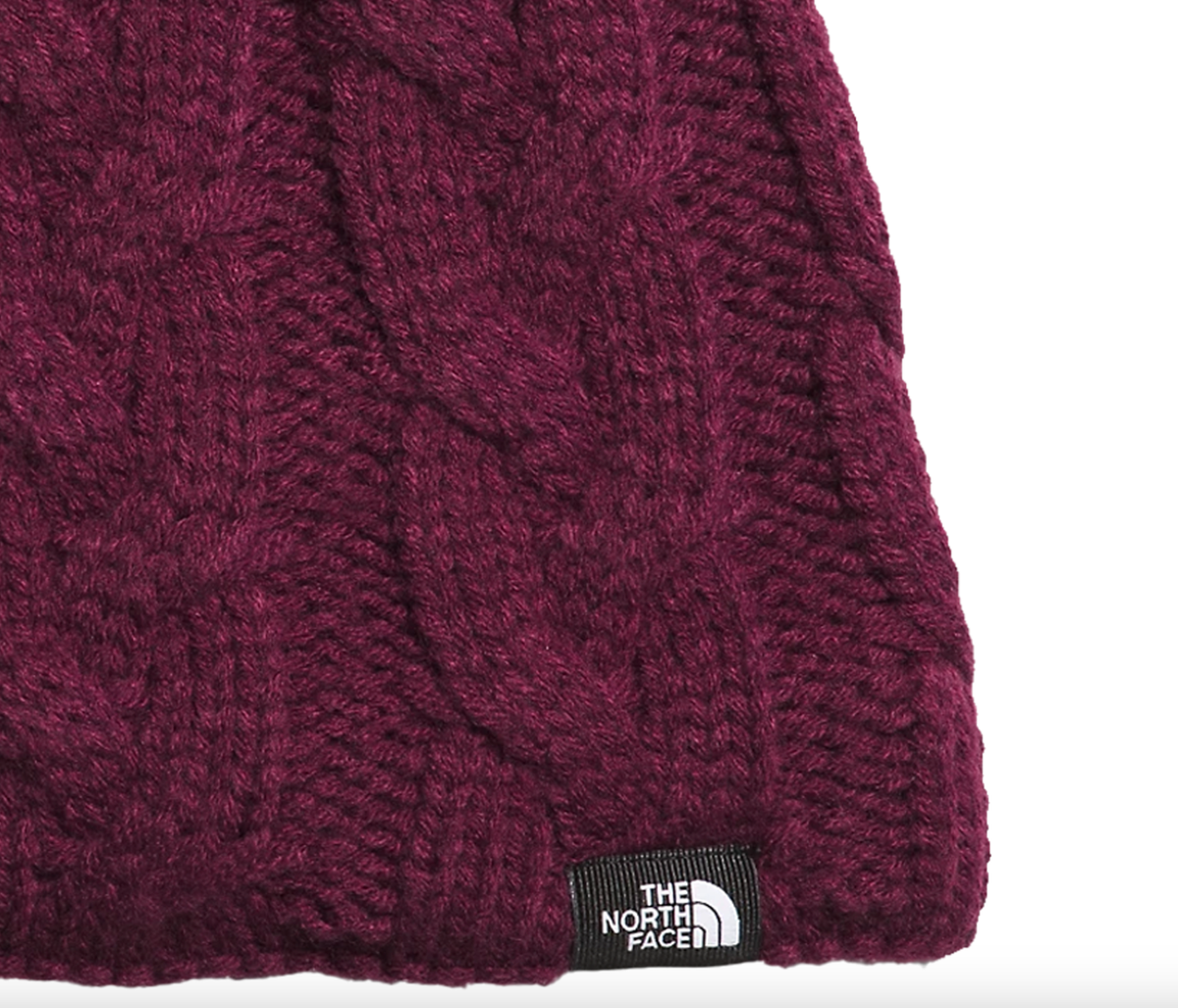 The North Face Purple and Pink Knit Beanie The North Face HERITAGE SKI TUKE UNISEX - Beanie - mauve  main image 4