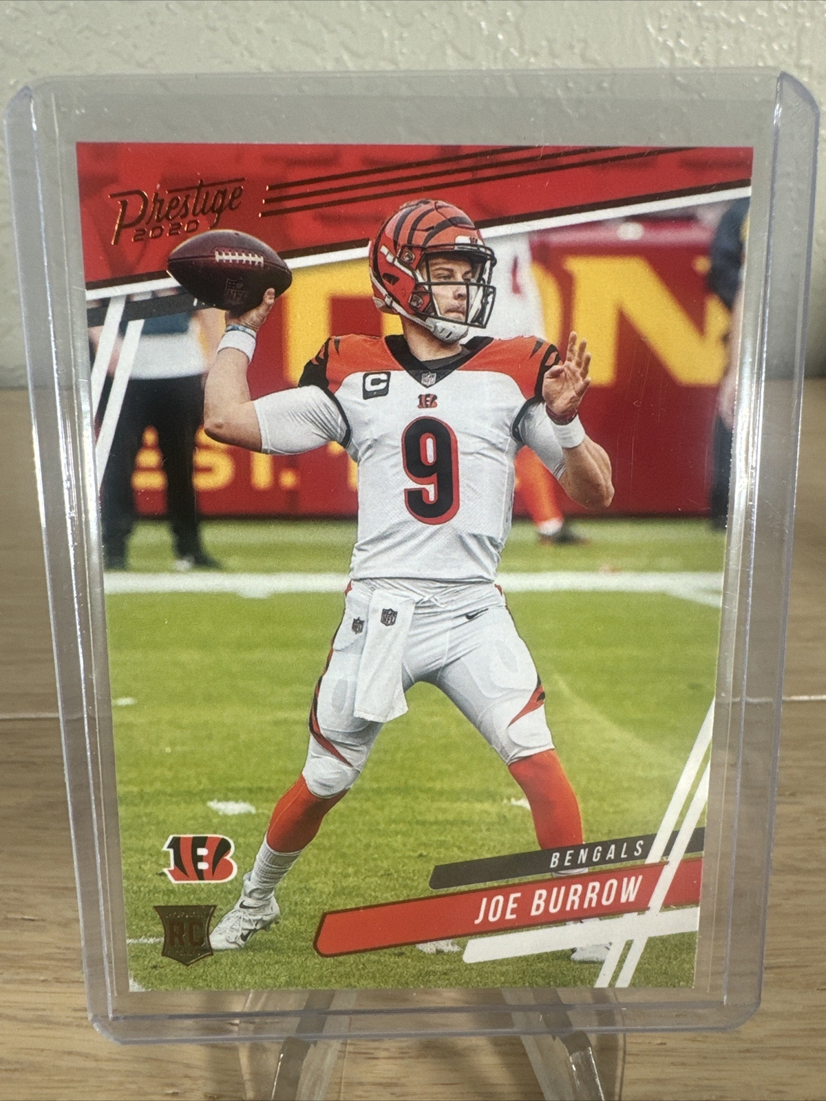 2020 Chronicles Prestige Football: Joe Burrow Rookie Card No. 301 Bengals