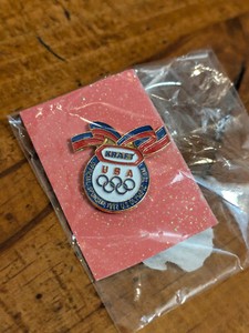 1992 Barcelona Summer Olympics - Vintage Souvenir Lapel Pin - KRAFT USA sponsor