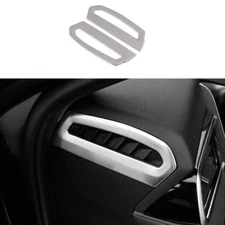 Cover Trim Steel For Toyota Camry 2018-2023 Silver Dash Side Air Outlet Vent