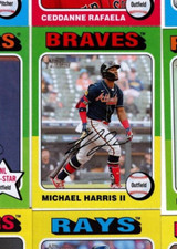 2024 TOPPS HERITAGE BASE CARD -MICHAEL HARRIS II (#416)