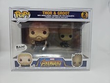 MINT Funko POP! Thor & Groot Marvel Avengers Infinity War 2 Pack BAM Exclusive