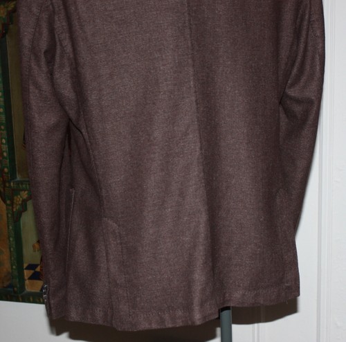 NEW Hugo Boss Hanry Brown Wool Blend Slim Fit Blazer Jacket Sz 46R NWT $595 - Picture 14 of 17