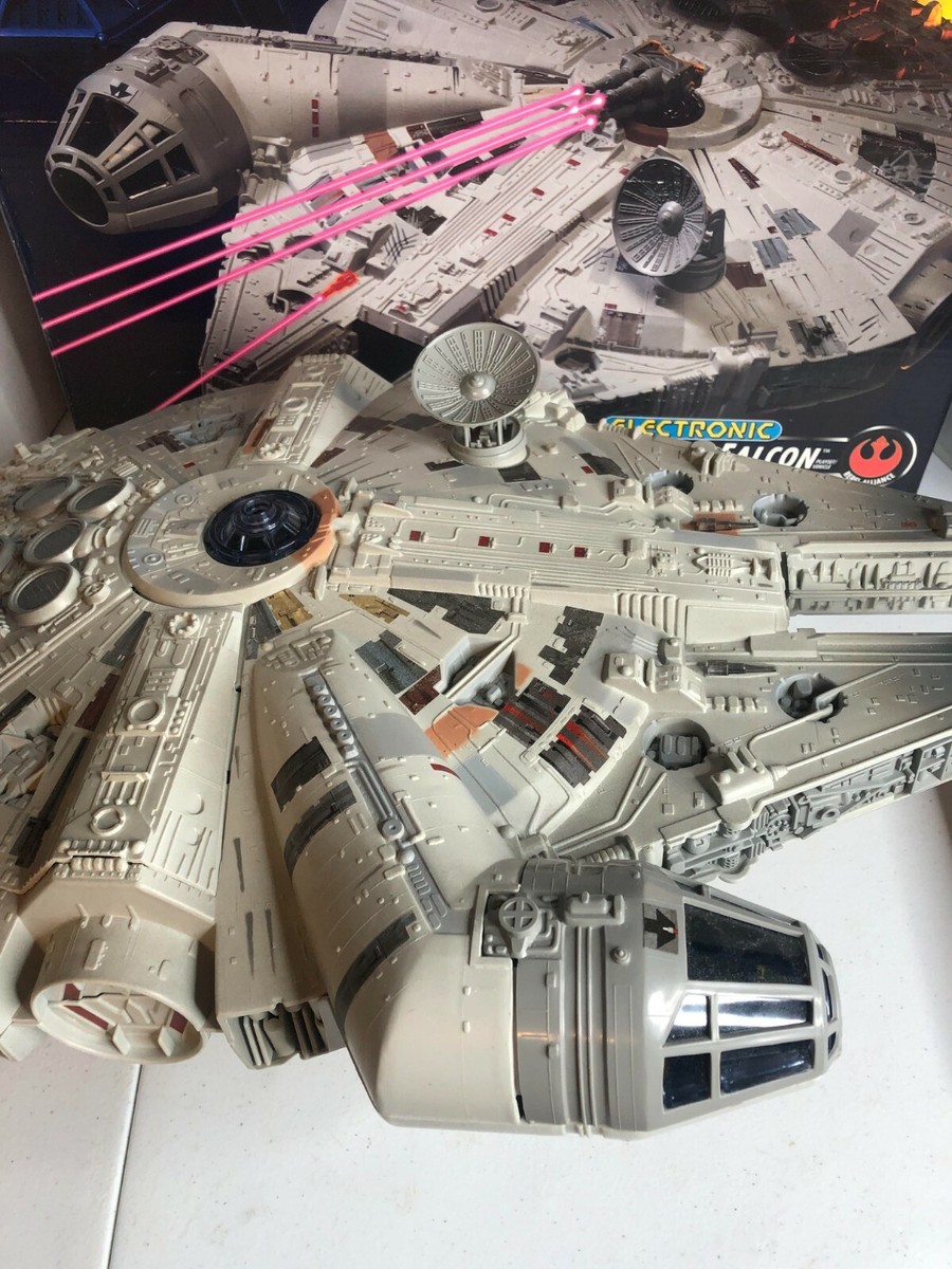 1995 Star Wars Electronic Millennium Falcon With Box | eBay