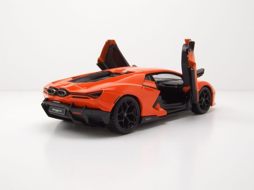 Lamborghini Revuelto 2023 Naranja Coche a Escala 1:24 Bburago - Imagen 5 de 10