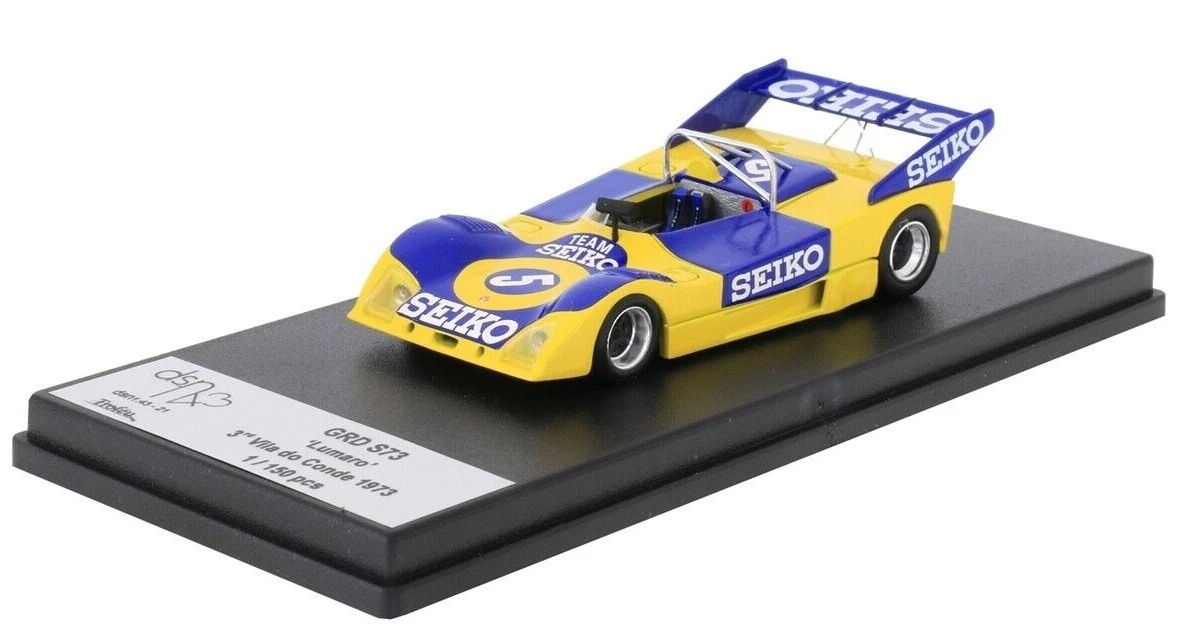 Voitures des 24 Heures du Mans miniatures jaunes 1:43