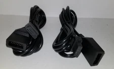 2 NEW 10 Ft 15 PIN Controller Joystick Extension cables for the FAMICOM Console