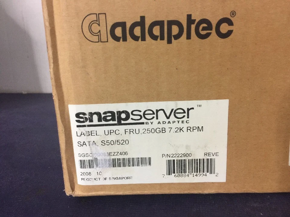 Adaptec 2222900 250gb Sanbloc Drive Disk-25072-SATA-SB - Image 2 of 4