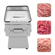 Electric Meat Cutting Machine 5mm Blade Commercial Kitchen Meat Cutter Slicer