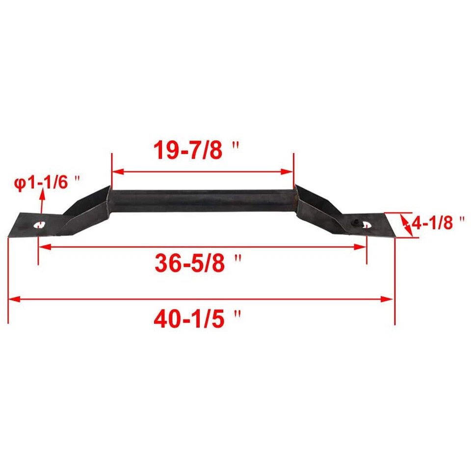 Front Fuel Tank Support Crossmember Kit 96-06 Chevy Silverado GMC Sierra 1500 - Image 3 of 4