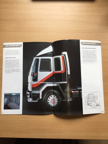 Iveco Ford Cargo Tractor Units Sales Brochure 1987 - Picture 4 of 5