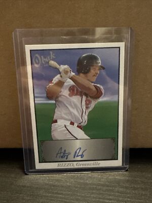 Anthony Rizzo Auto 2009 OBAK TriStar SP #A26 Cubs/Yankees | eBay