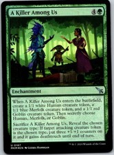 Magic the Gathering Foil A Killer Among Us Murders at Karlov Manor MTG