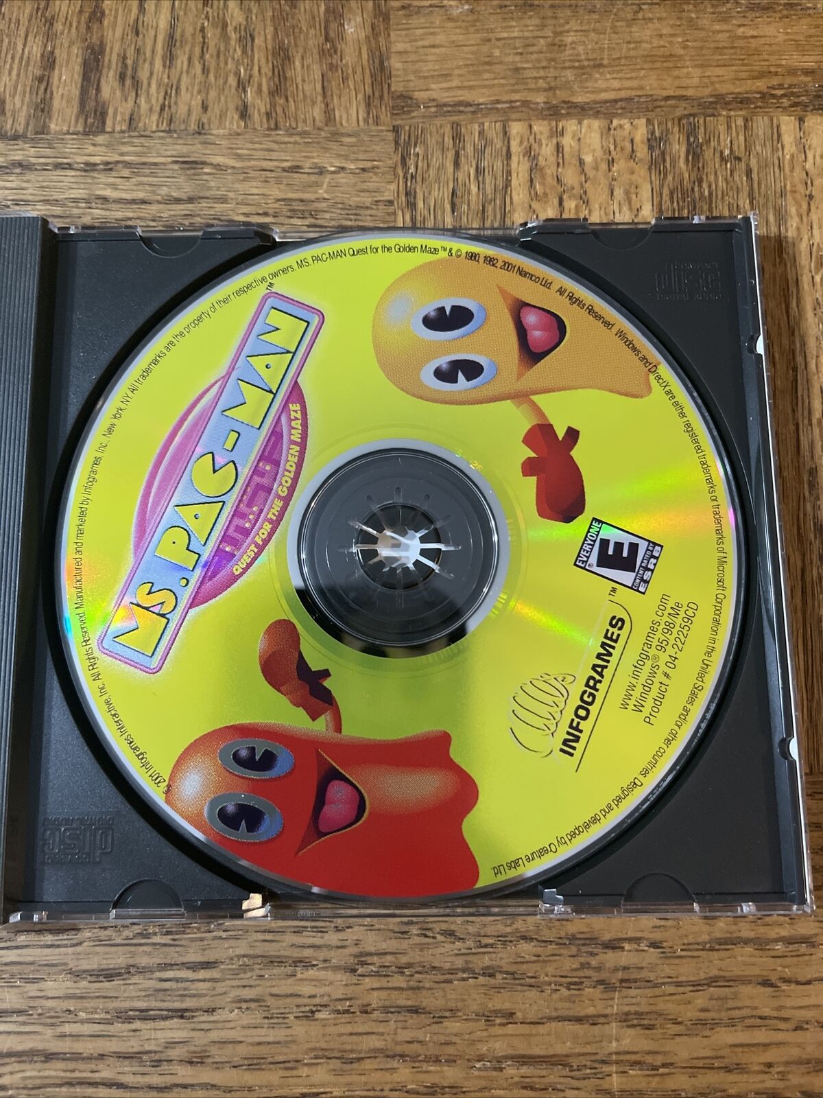 PAC-MAN ALL-STARS Big Box CD-ROM Complete 23529 Vintage PC Game 2002