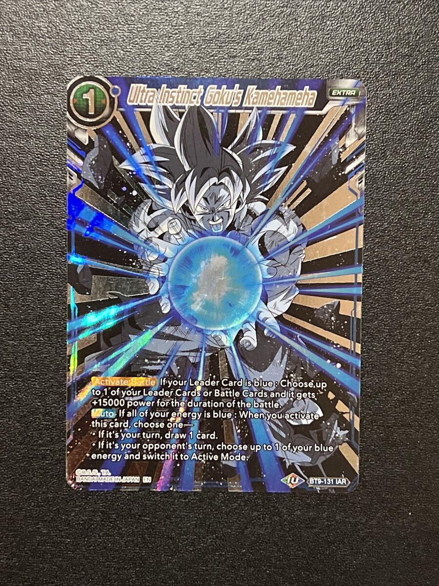 ALT ART FOIL - Ultra Instinct Goku's Kamehameha - IAR Dragon Ball Super  NM/M