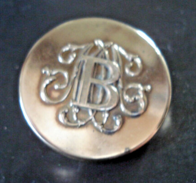 Cape Knopf Knopfleiste alt MONOGRAMM 30mm Old Button
