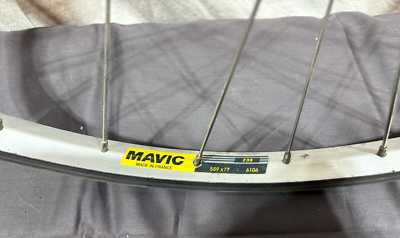 Vintage Mavic 236 7-Spd 32-Spoke Aluminum 26