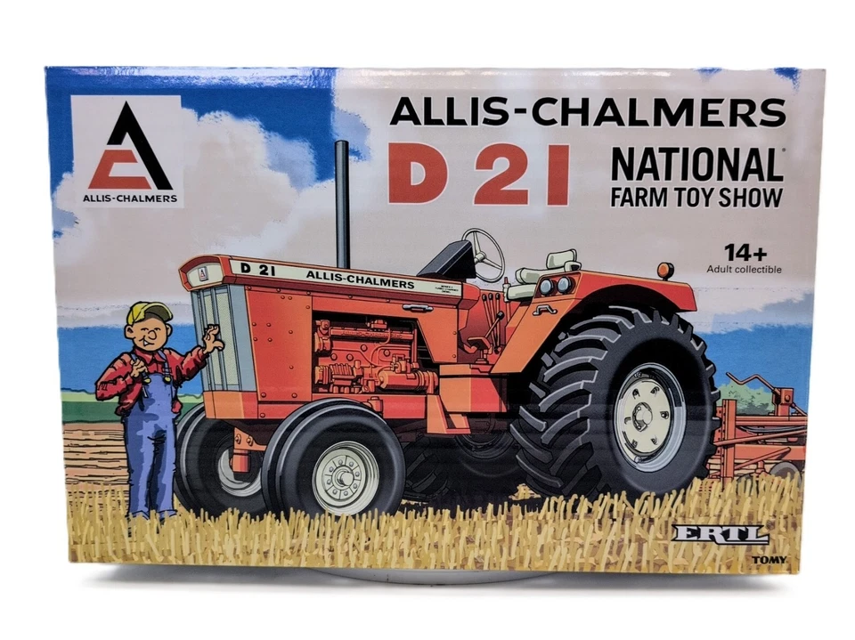 1/16 Allis Chalmers D-21 Wide Front Tractor, 2017 Toy Farmer - Image 2 of 4