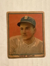 1941 Playball #1 Edward (Eddie) Miller Boston (7x All-Star)