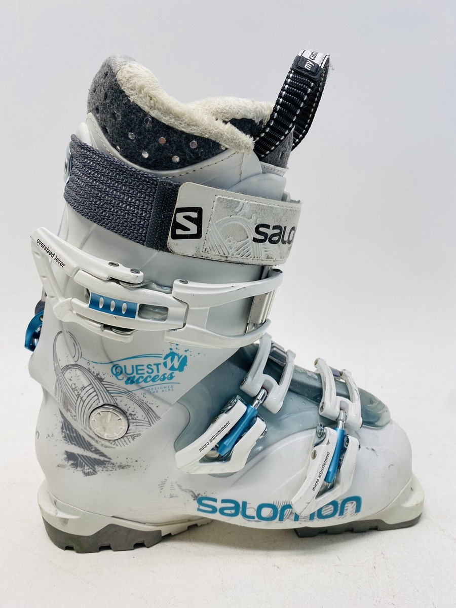 SALOMON QUEST ACCESS SKI BOOTS WOMEN SIZE 22 Or US Womens 5 | eBay