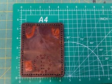 Men's Leather Credit Card business card, Wallet