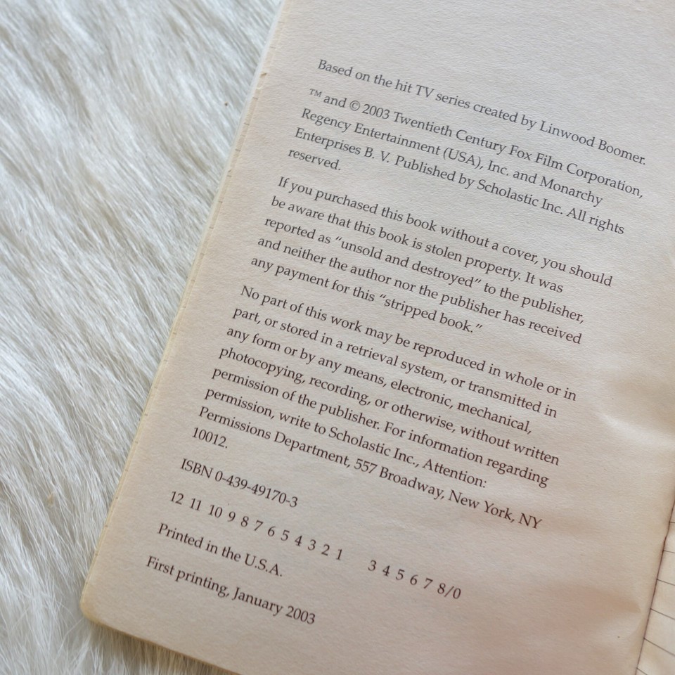 101 Ways To Stop Boredom Book MALCOLM in the MIDDLE Tv Show Book