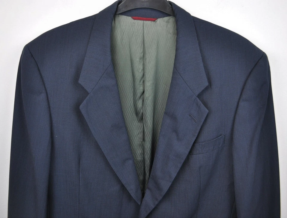 HART SCHAFFNER & MARX UK 43R Chaqueta De Traje De Lana Hecha En EE. UU. 42 - Imagen 2 de 4