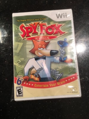 Spy Fox In Dry Cereal WII New Nintendo Wii Brand New Sealed