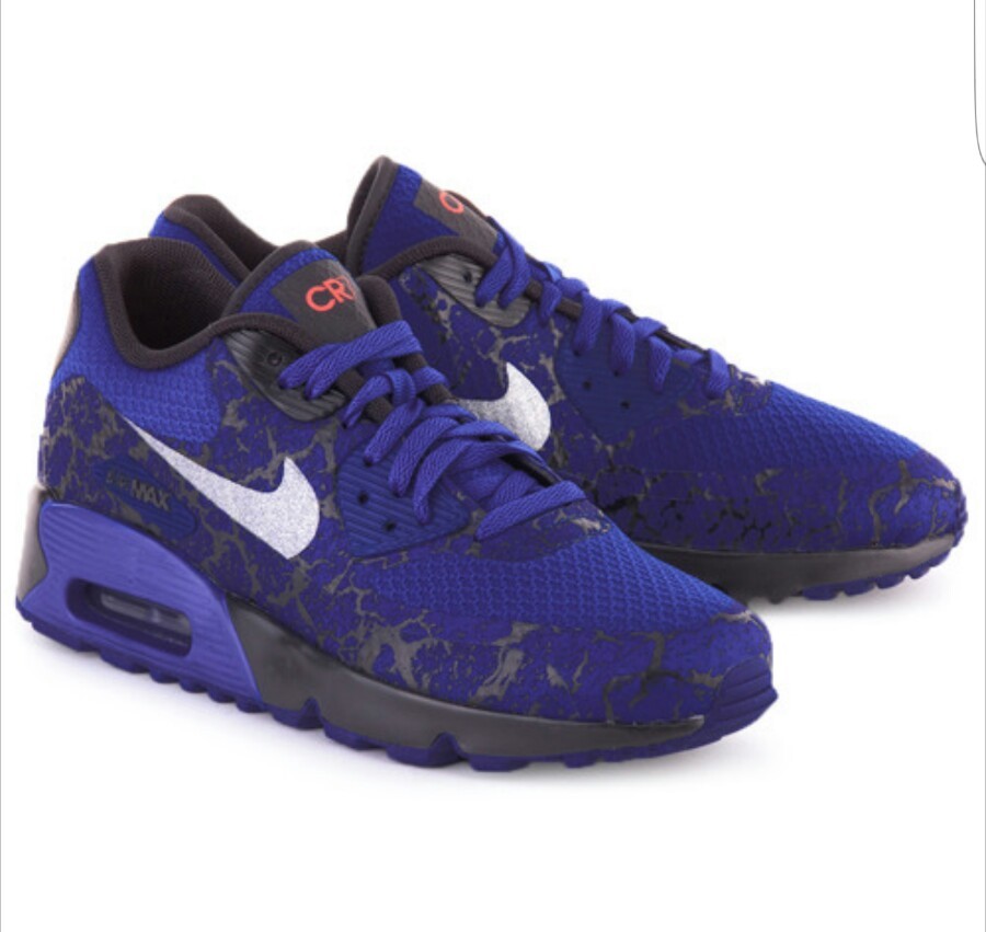 Nike Max 90 CR7 FB GS 3 EUR 35.5 Obsidian Blue Metallic New 833476-400 91209926949 | eBay