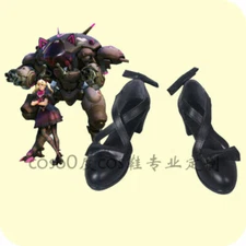 New！Black Cat skin ver. Lolita Dress Cosplay shoes costom made #free shipping