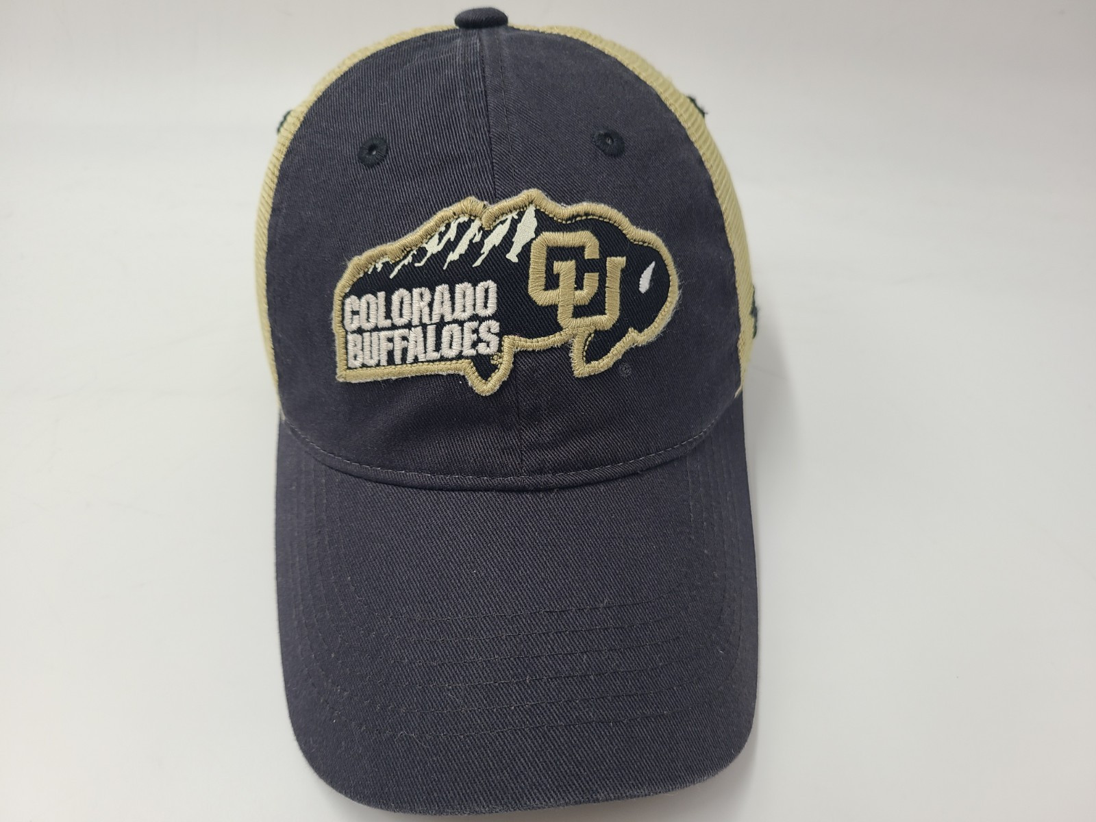 University of Colorado Buffaloes Zephyr Mesh Trucker Snapback Hat Cap NCAA Black