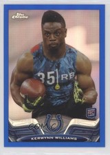 2013 Topps Chrome Blue Border Refractor 197/199 Kerwynn Williams #99 z7h