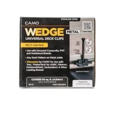 CAMO WEDGECLIPS™ METAL Hidden Deck Fasteners (90 count) 344674