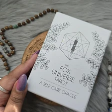 The Fox Universe Tarot A Self Care Oracle Taylor Haigh 80 Card Tarot Deck USED