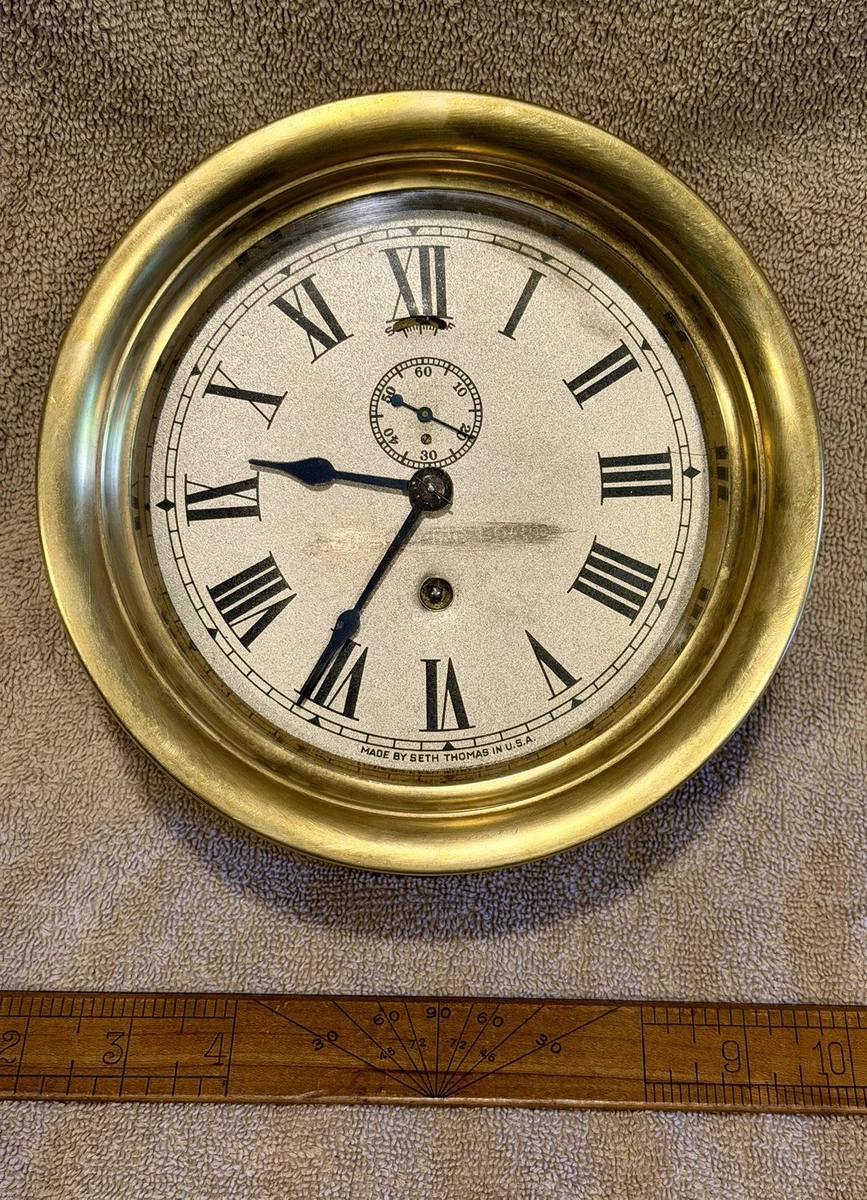 Seth Thomas US Navy Antique Maritime Clocks for sale | eBay