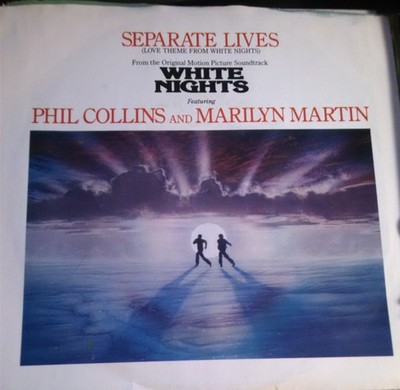 Phil Collins and Marilyn Martin, Separate Lives ~ 1985 Atlantic promo 45 +PS
