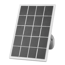 Portable Solar Panel Charger for Eufy For Ring For Blink Cameras with USB Cable