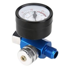 Air Pressure Regulator, 1/4  Spray Paint Gun Air Pressure Regulator Pressure ...
