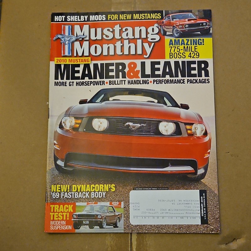 Mustang Monthly 2010 Mustang Meaner & Leaner Illustrated English