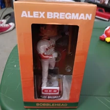 Alex Bregman Bobblehead H-E-B Breggy Bomb Houston Aatros