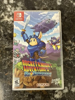 Rocket Knight Adventures: Re-Sparked - Switch Brand New (2024) Limited Run #209