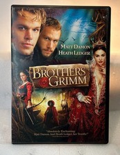 The Brothers Grimm DVD, 2005, Wide W/ Case  Inserts Tested